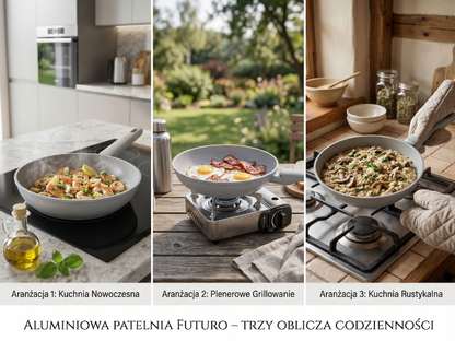 Patelnia aluminiowa futuro 24cm