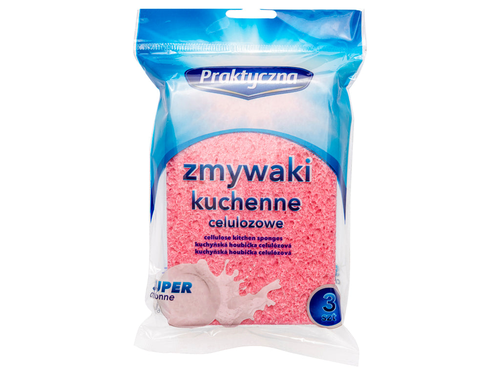 Zmywak kuchenny celulozowy praktyczna 3szt