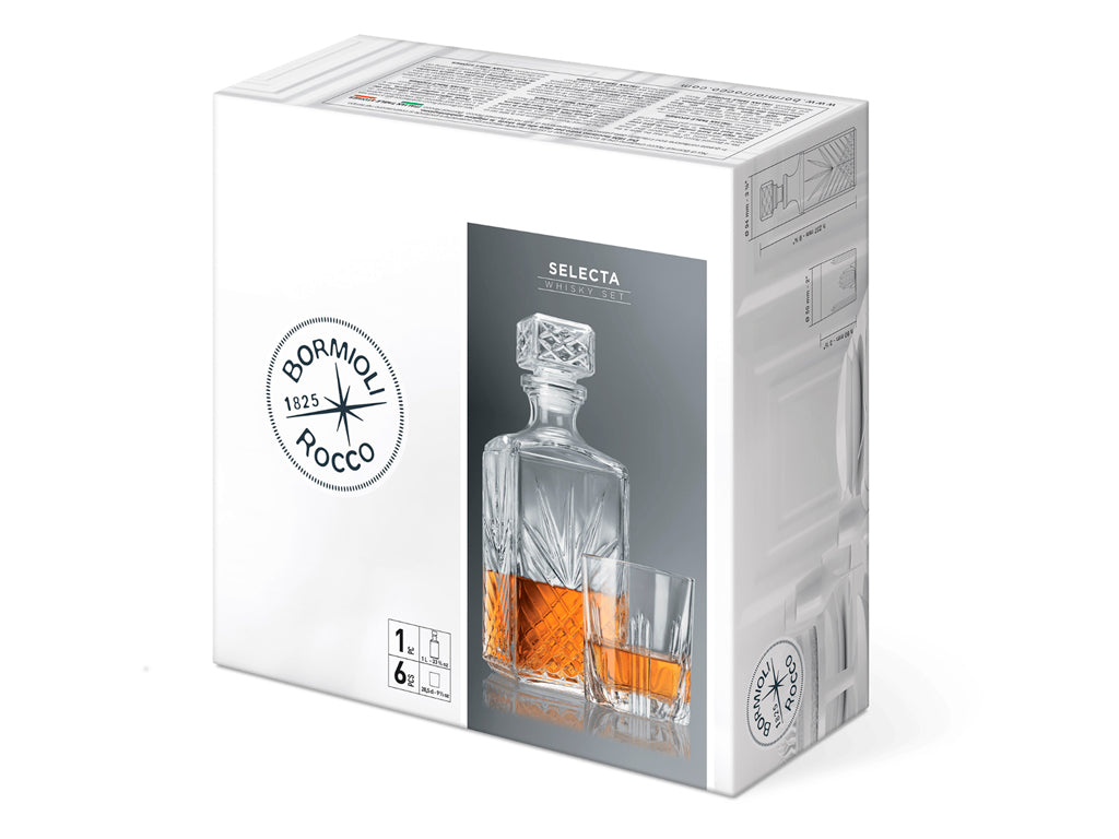 KOMPLET DO WHISKY SELECTA 7EL -BORM