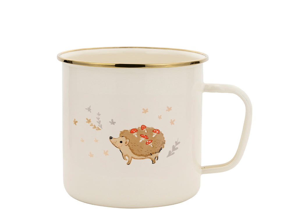 KUBEK EMALIOWANY EKO JEŻYK 9CM 500ML