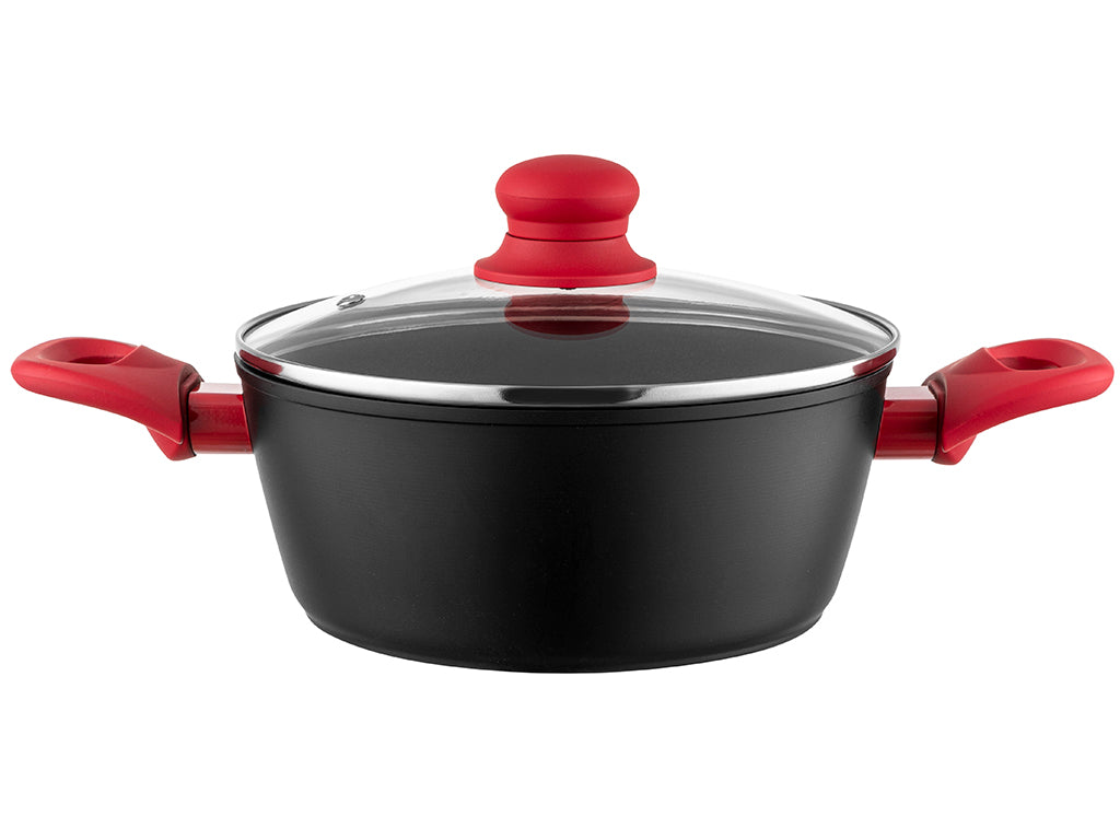 Garnek aluminiowy mars 20cm 2,2l z/p