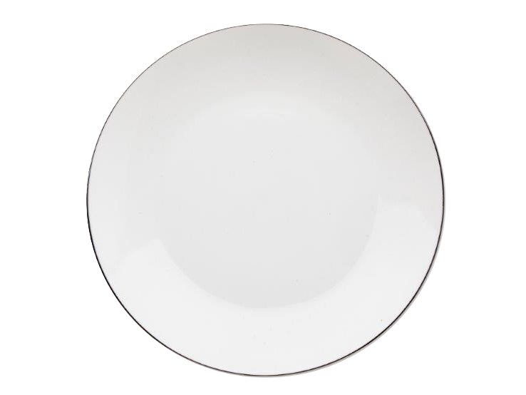 Talerz płytki Florina Elsa 26,5 cm porcelana biały obiadowy okrągły