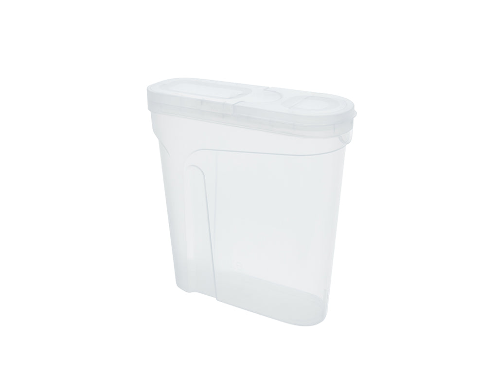 Pojemnik plastikowy na materiały sypkie matt 2,4l