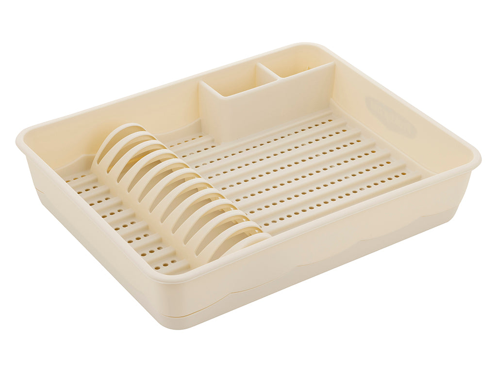 Suszarka do naczyń plastikowa classic ii kremowy