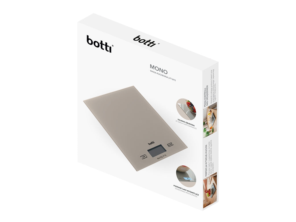 WAGA KUCHENNA ELEKTRONICZNA MONO MOKKA -BOTTI PT-893