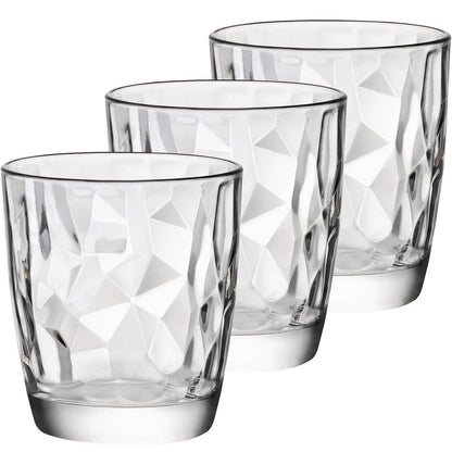 Szklanka do wody diamond 300ml 3szt.