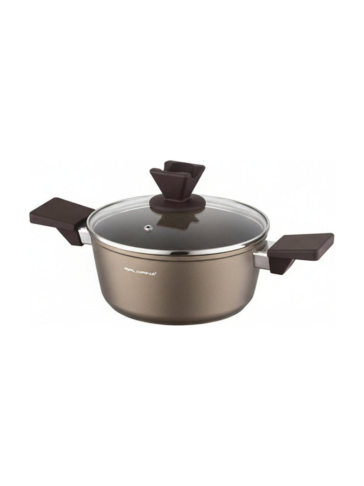 GARNEK ALUMINIOWY ASTON 20CM 2,1L Z/P MG