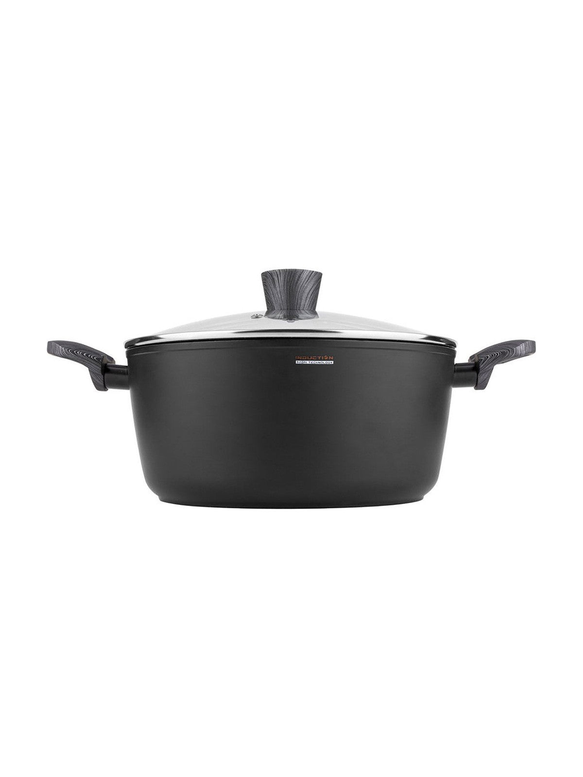 Garnek aluminiowy bono 24cm 4l z/p