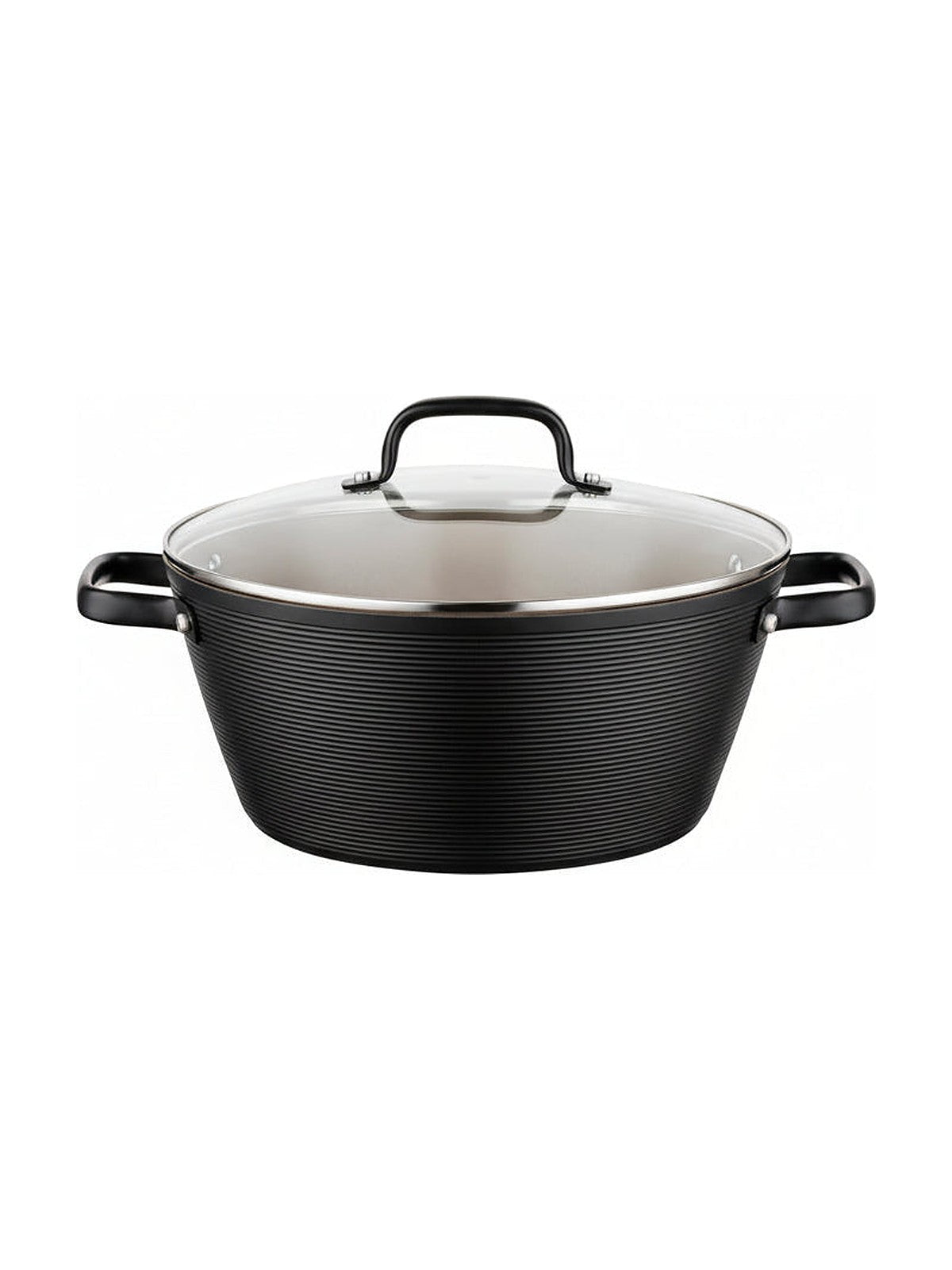 Garnek aluminiowy Carina Black by Mateusz Gessler 24 cm