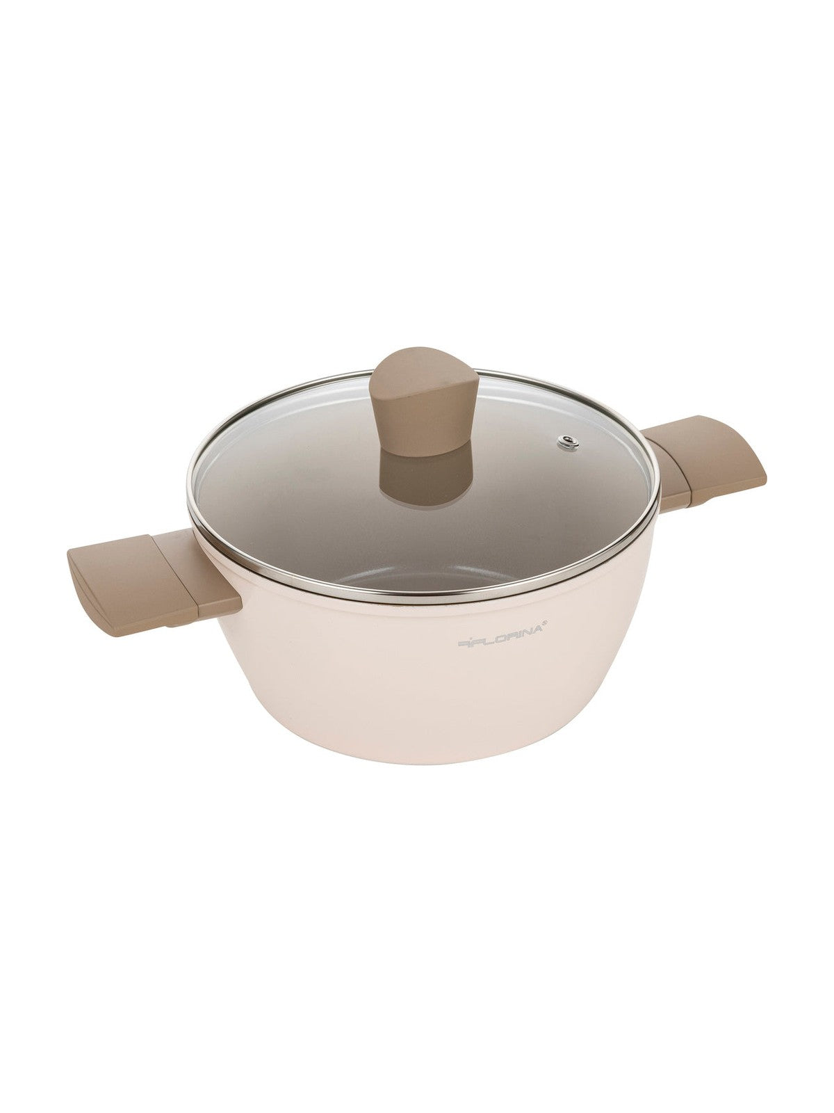 Garnek aluminiowy Florina Mokka 24 cm 3,6 l