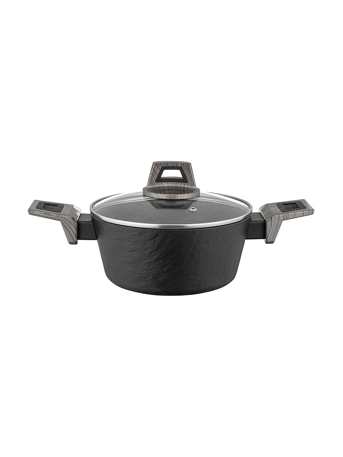 Garnek aluminiowy japandi 24cm 3,1l z/p