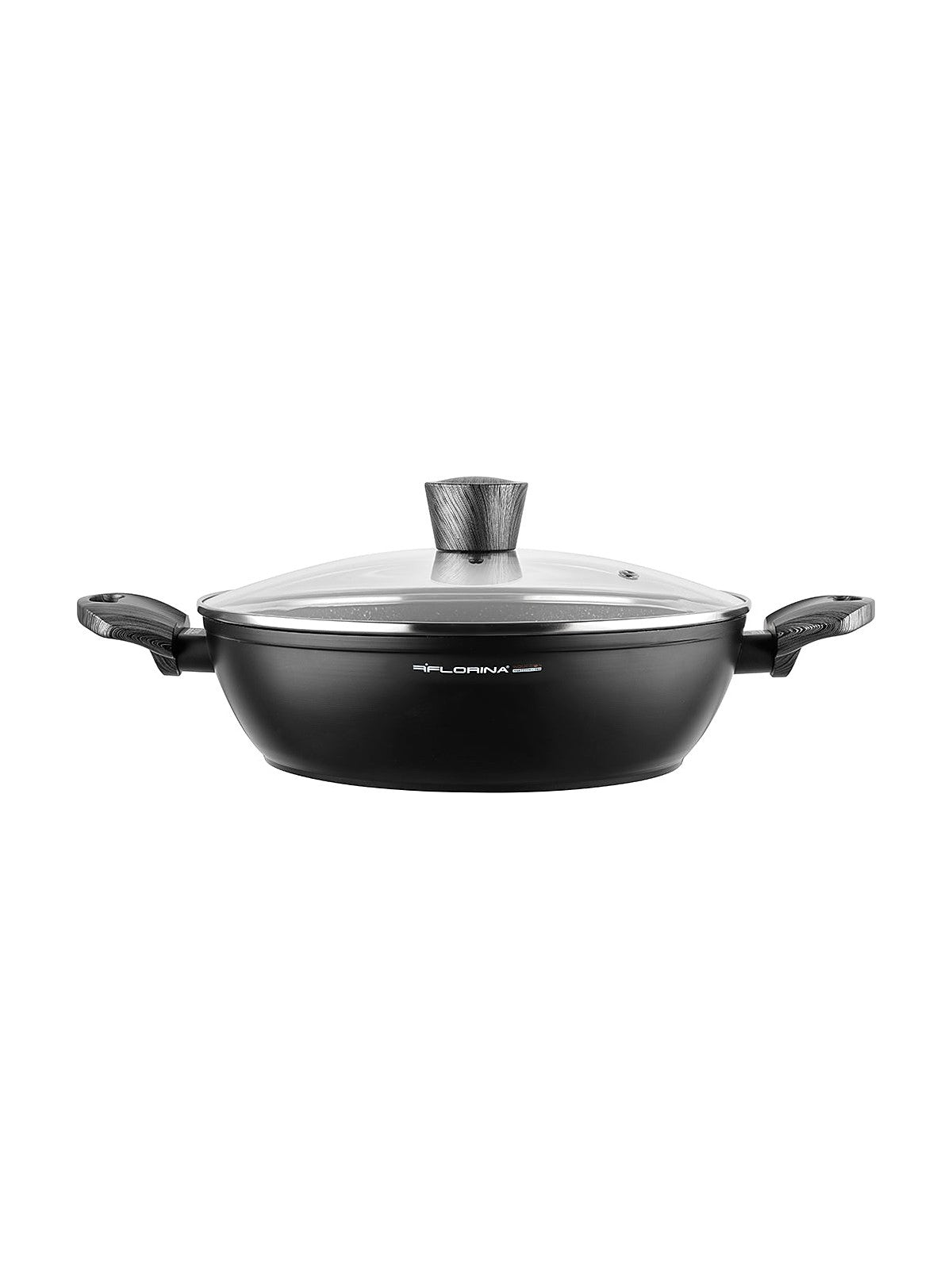 Garnek aluminiowy niski bono 28cm 3,8l z/p mg v.2