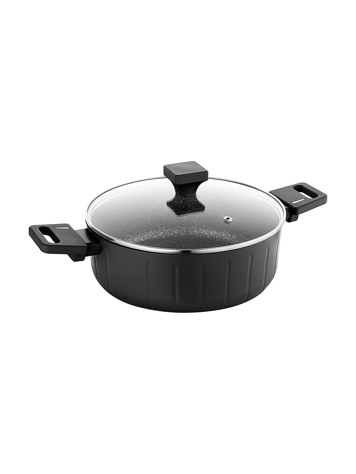 Garnek aluminiowy niski verio 24cm 3,2l z/p
