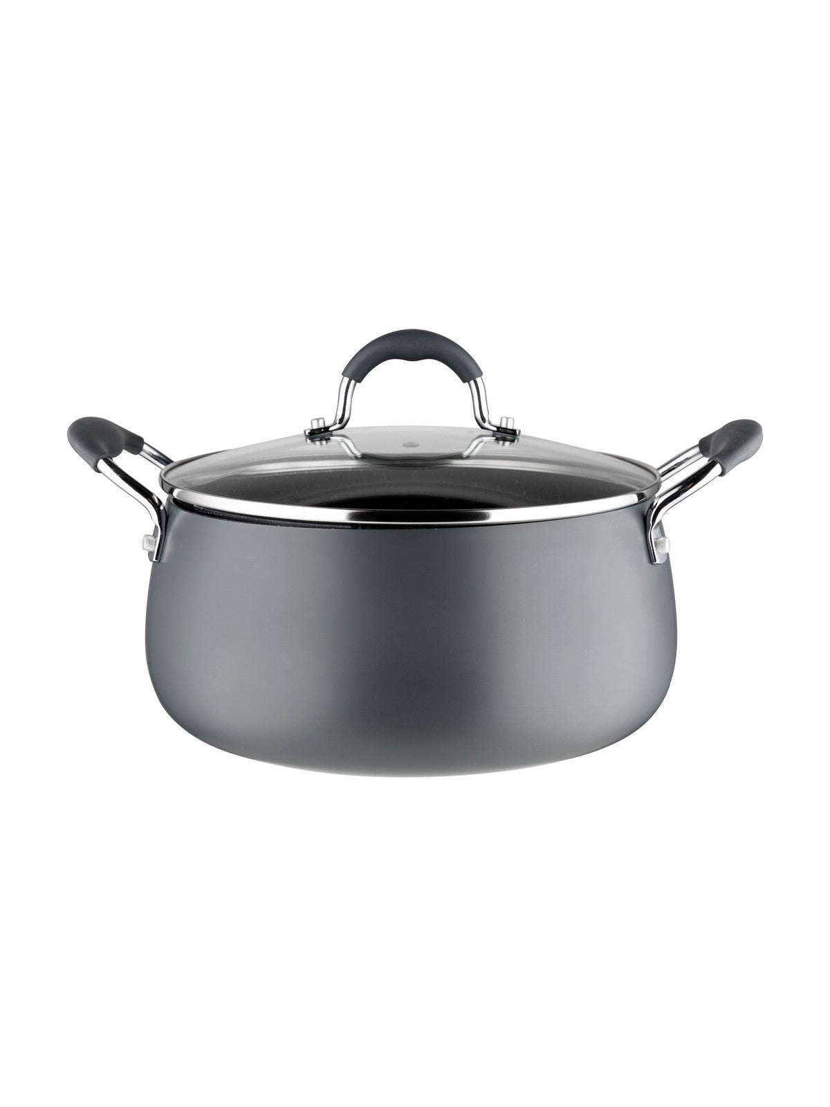 Garnek alumniowy nordica 24cm 5,6l z/p