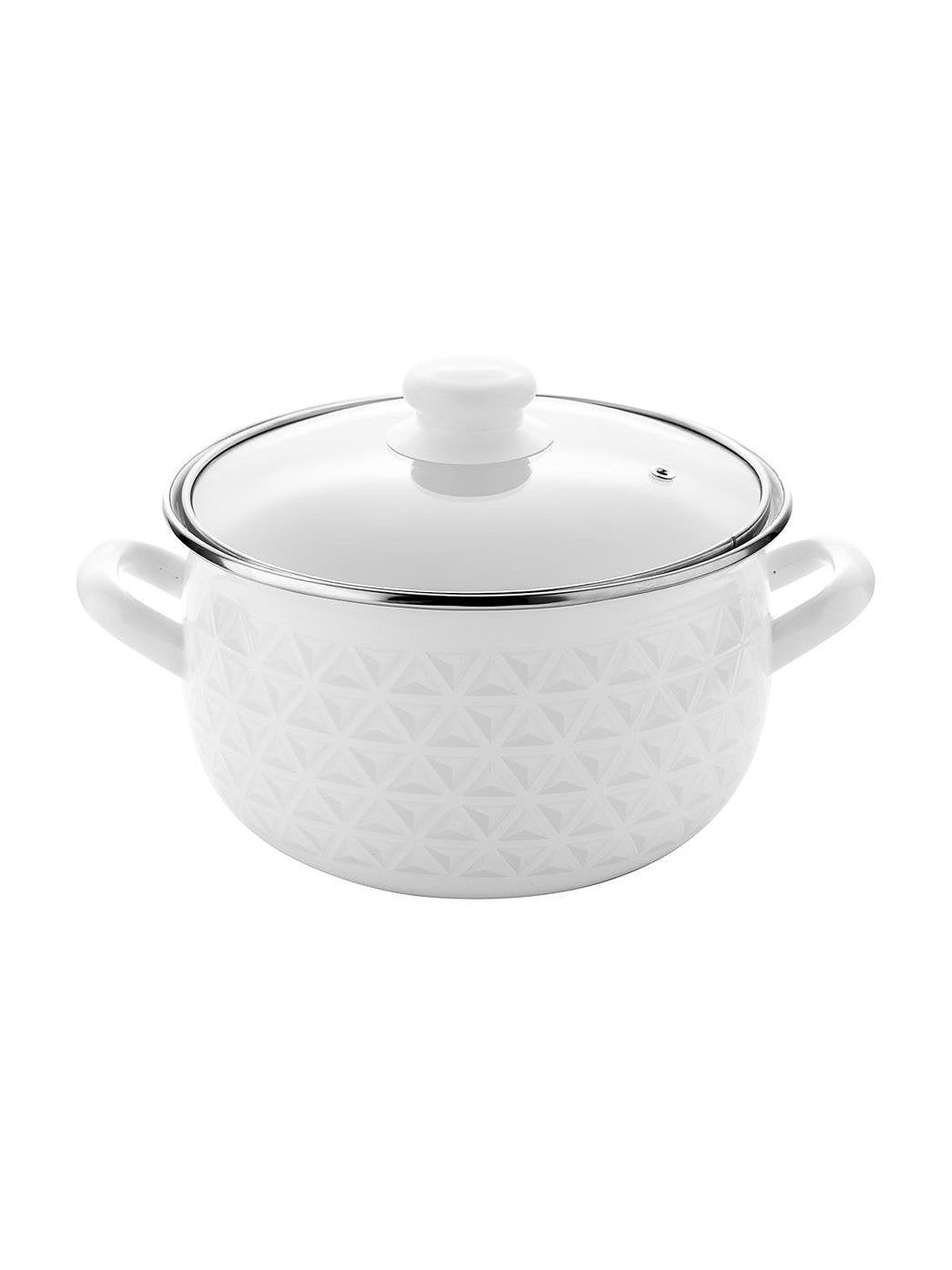 Garnek Emalia Pyza Diamond 20 cm 4,2 l indukcja