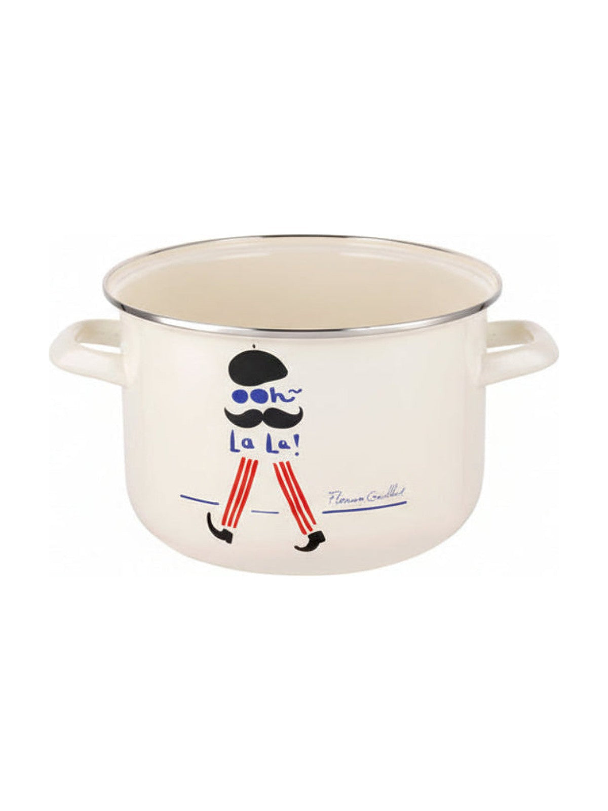 GARNEK EMALIOWANY PARISIO 18CM 3L MG V.2