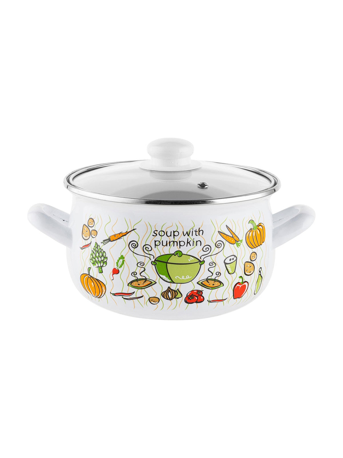 Garnek emaliowany pyza lumino 20cm 4,2l z/p