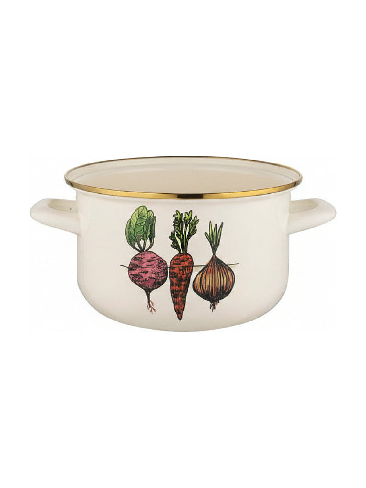 Garnek emaliowany warzywka 20 cm 4,2l