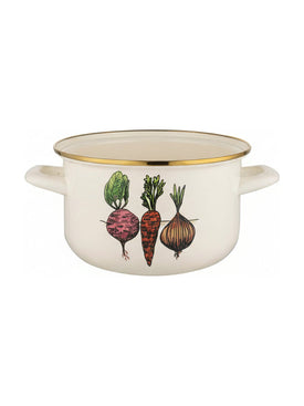 Garnek emaliowany warzywka 20 cm 4,2l