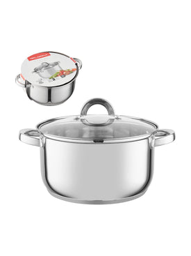 Garnek nierdzewny claude 24cm 6,1l z/p