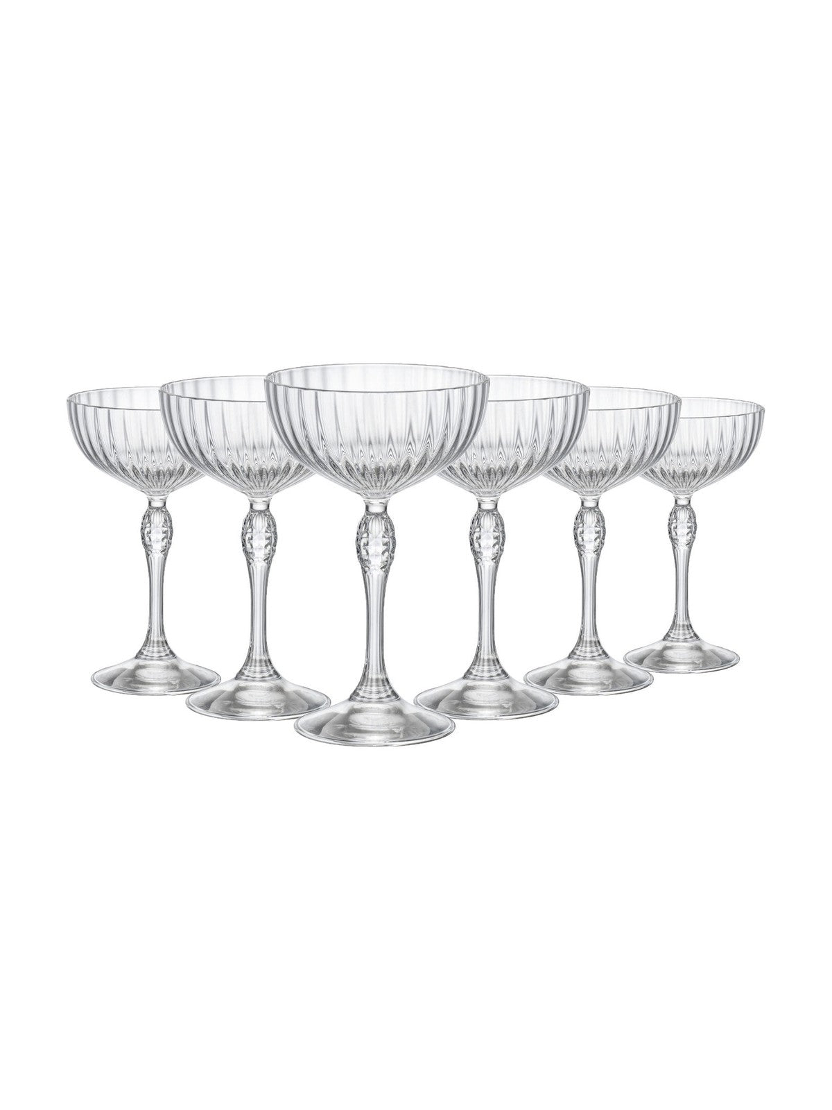 Kieliszki america 20s cocktail 220ml ml 6szt-borm