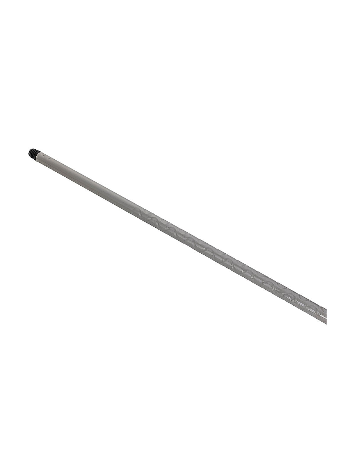 Kij do szczotki karbowany 130cm lux jasny szary