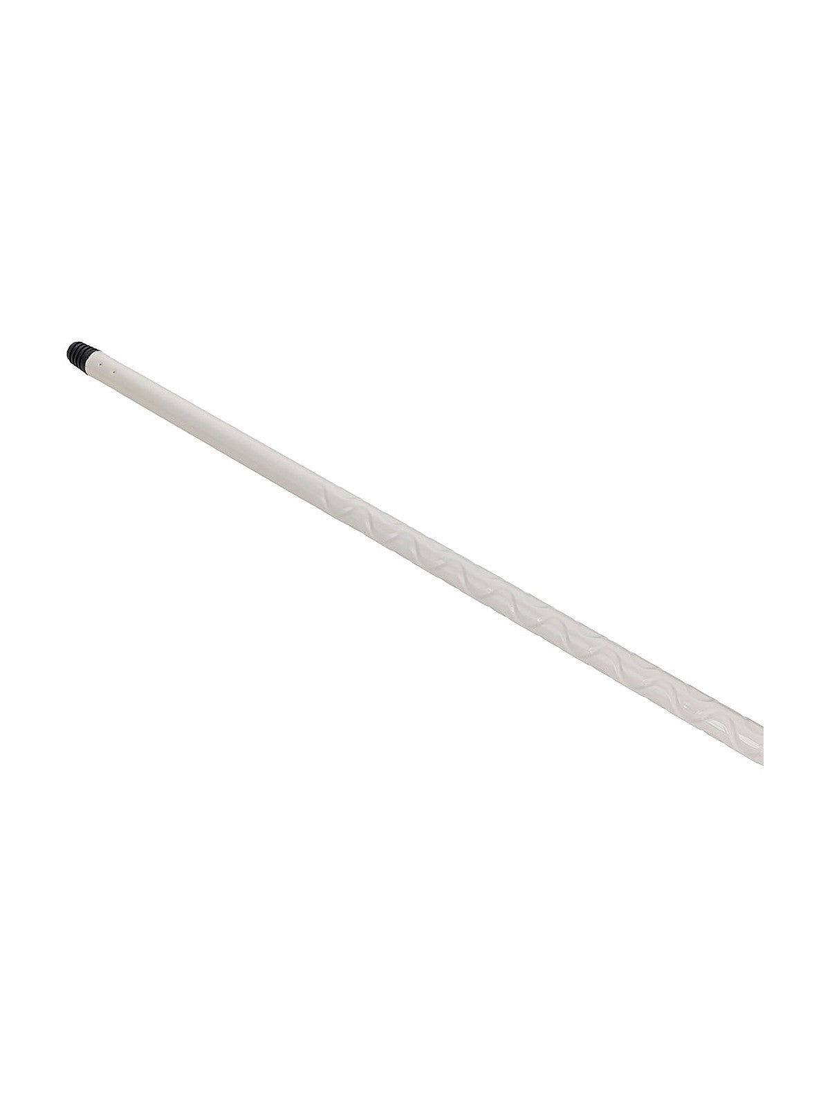 Kij do szczotki karbowany 130cm lux kremowy