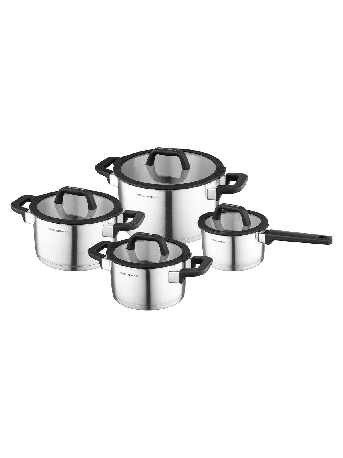 Komplet garnków nierdzewnych Florina Chef by Mateusz Gessler 1,8 l i 2,5 l i 3,5 l i 6 l