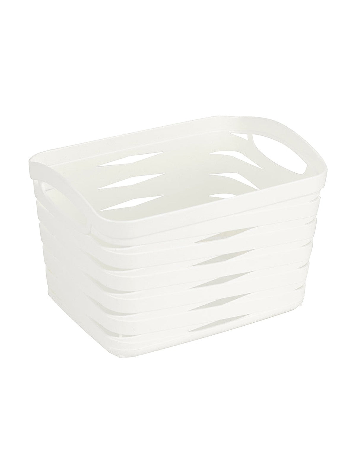 Koszyk plastikowy linea 26x20x17cm 6,6l kremowy