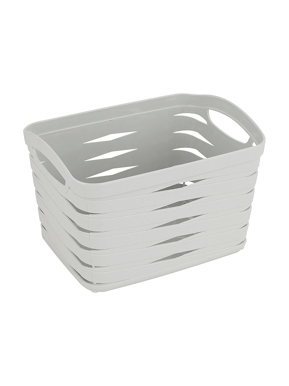 Koszyk plastikowy linea 26x20x17cm 6,6l szary