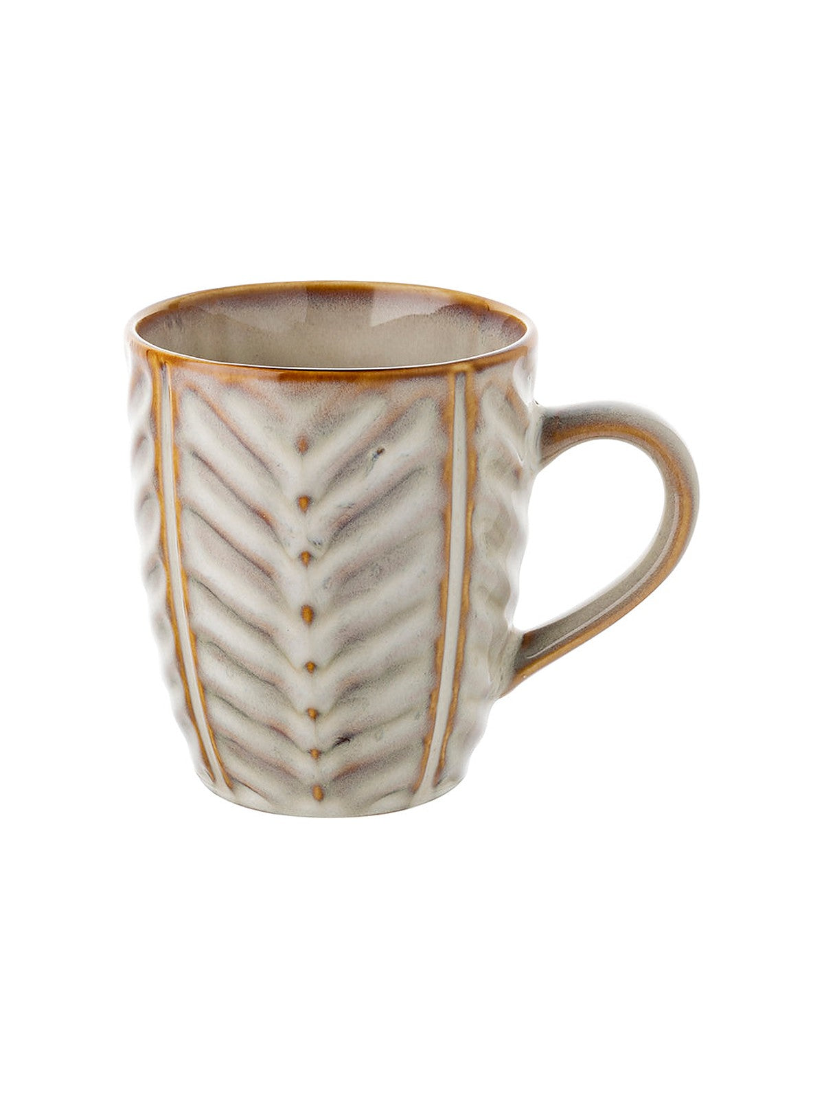 Kubek lehti beige 350ml