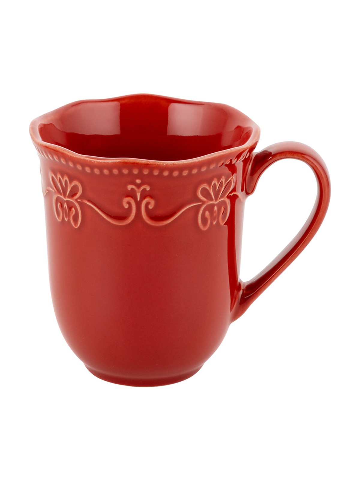 KUBEK RUSTIC RED 330ML