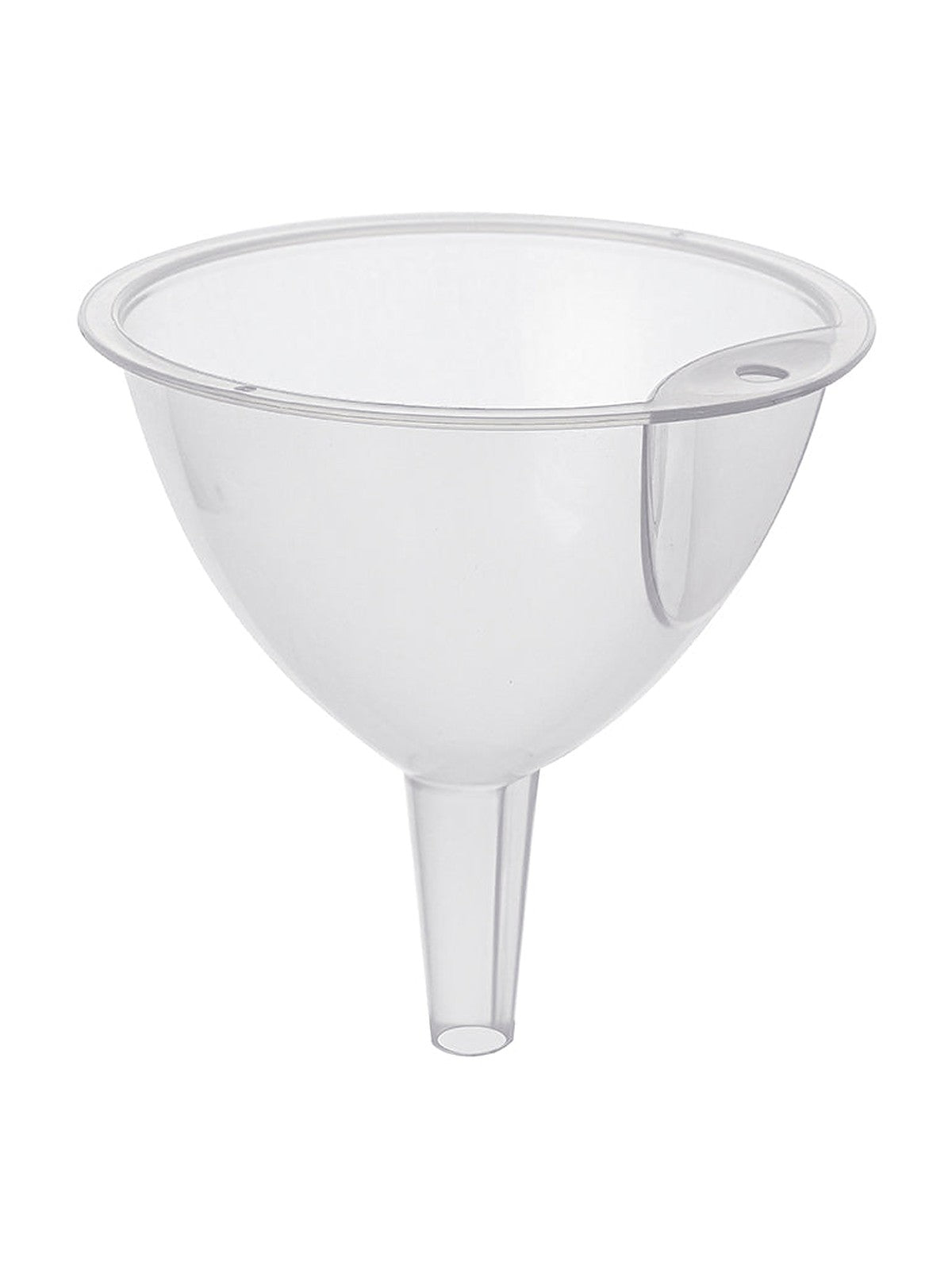 Lejek plastikowy top 17cm transparentny