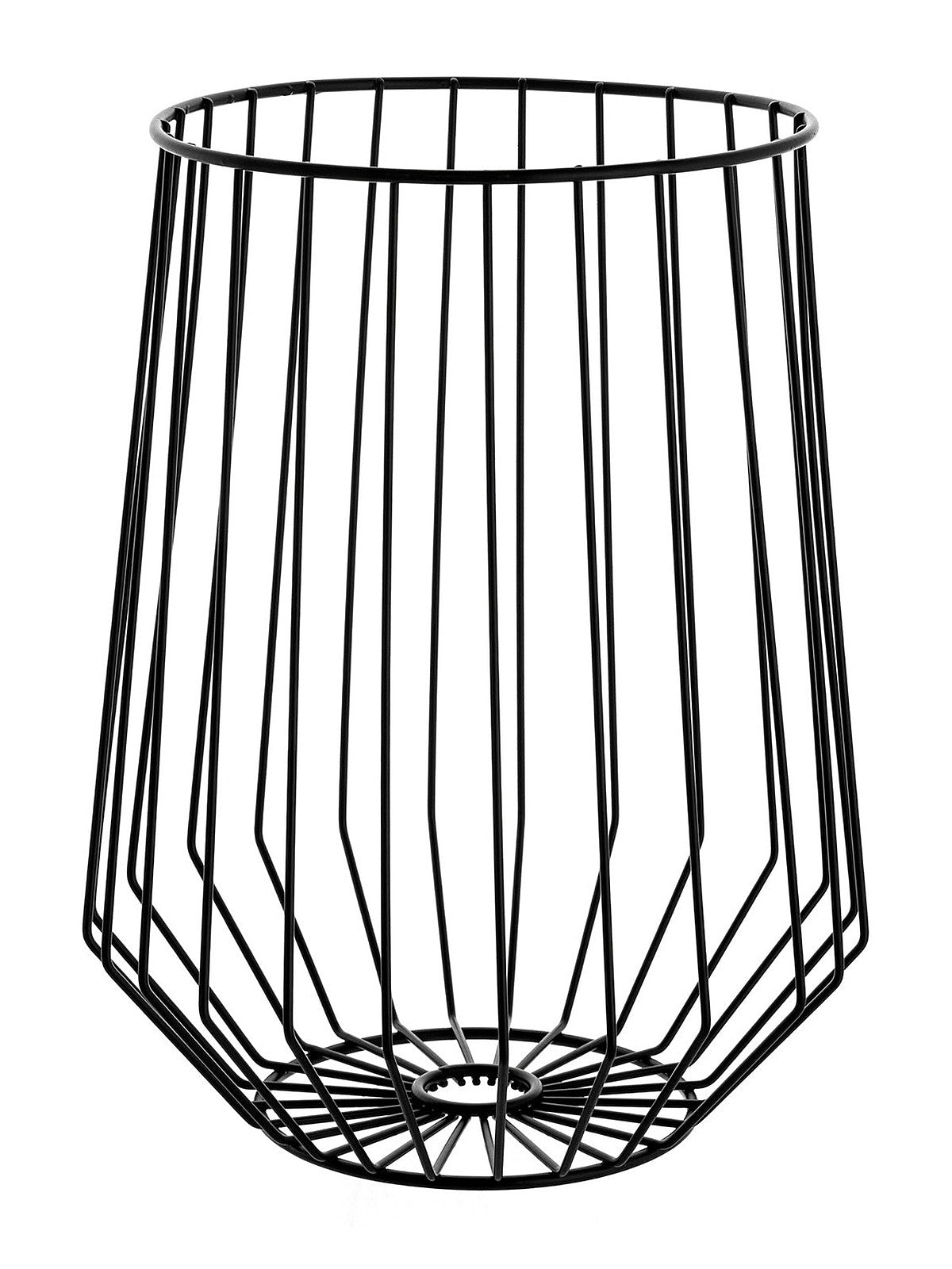 Metalowy kosz na owoce 23,5cm gruszka
