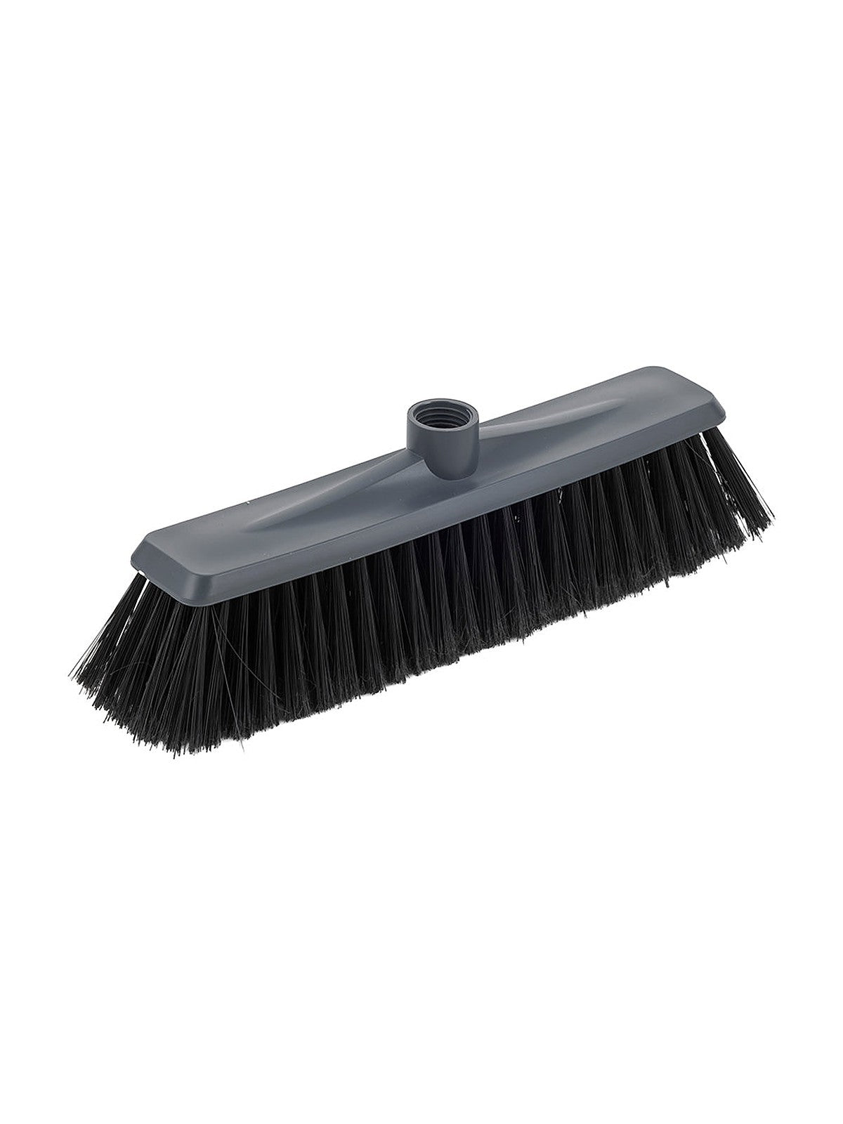 Miotła plastikowa aster ciemny szary