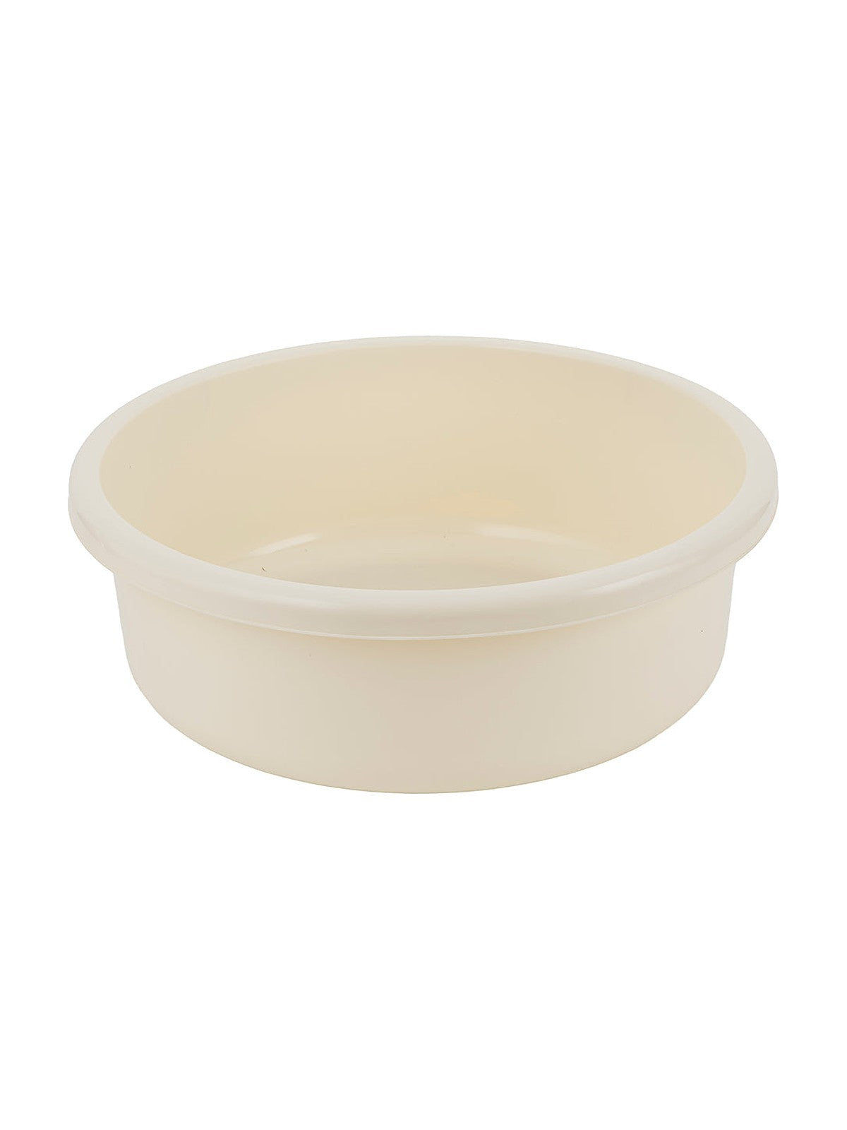 Miska plastikowa okrągła 46cm 20l kremowy