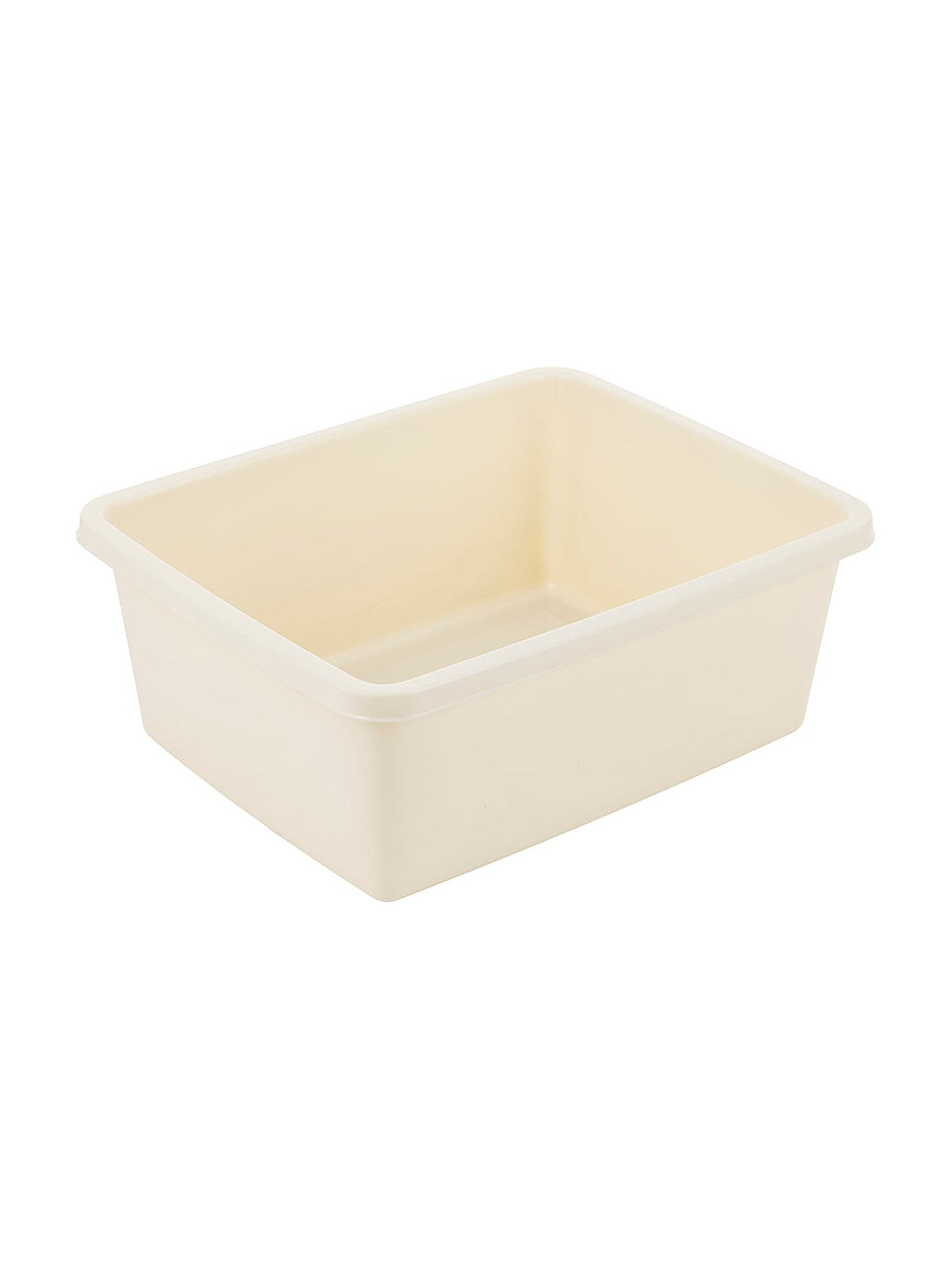 Miska plastikowa prostokątna 37x30cm 11l kremowy