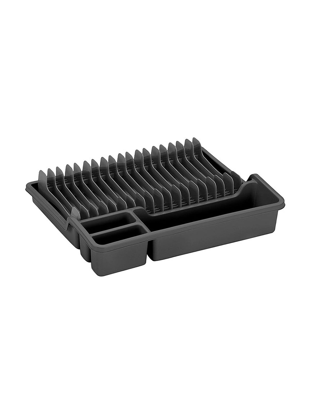 Ociekacz do naczyń plastikowy binio 35,5x30,7x6,7cm antracyt