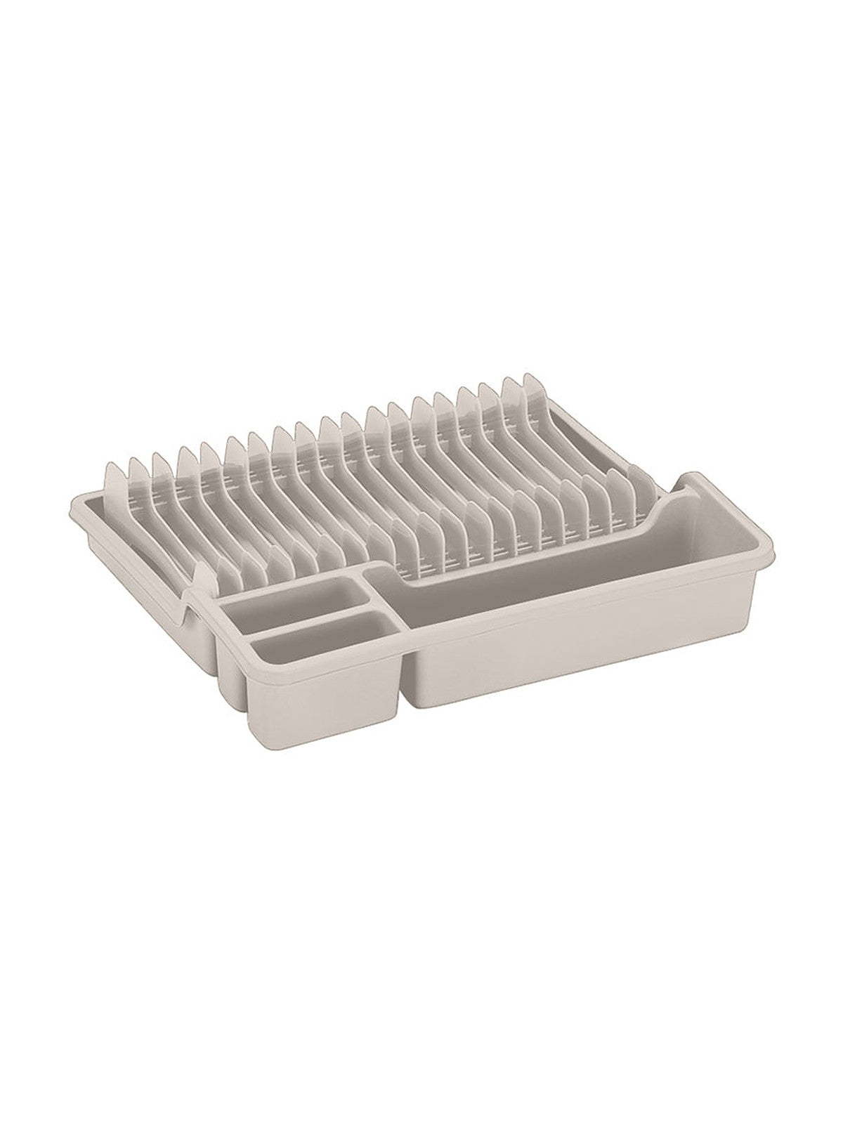 Ociekacz do naczyń plastikowy binio 35,5x30,7x6,7cm beżowy