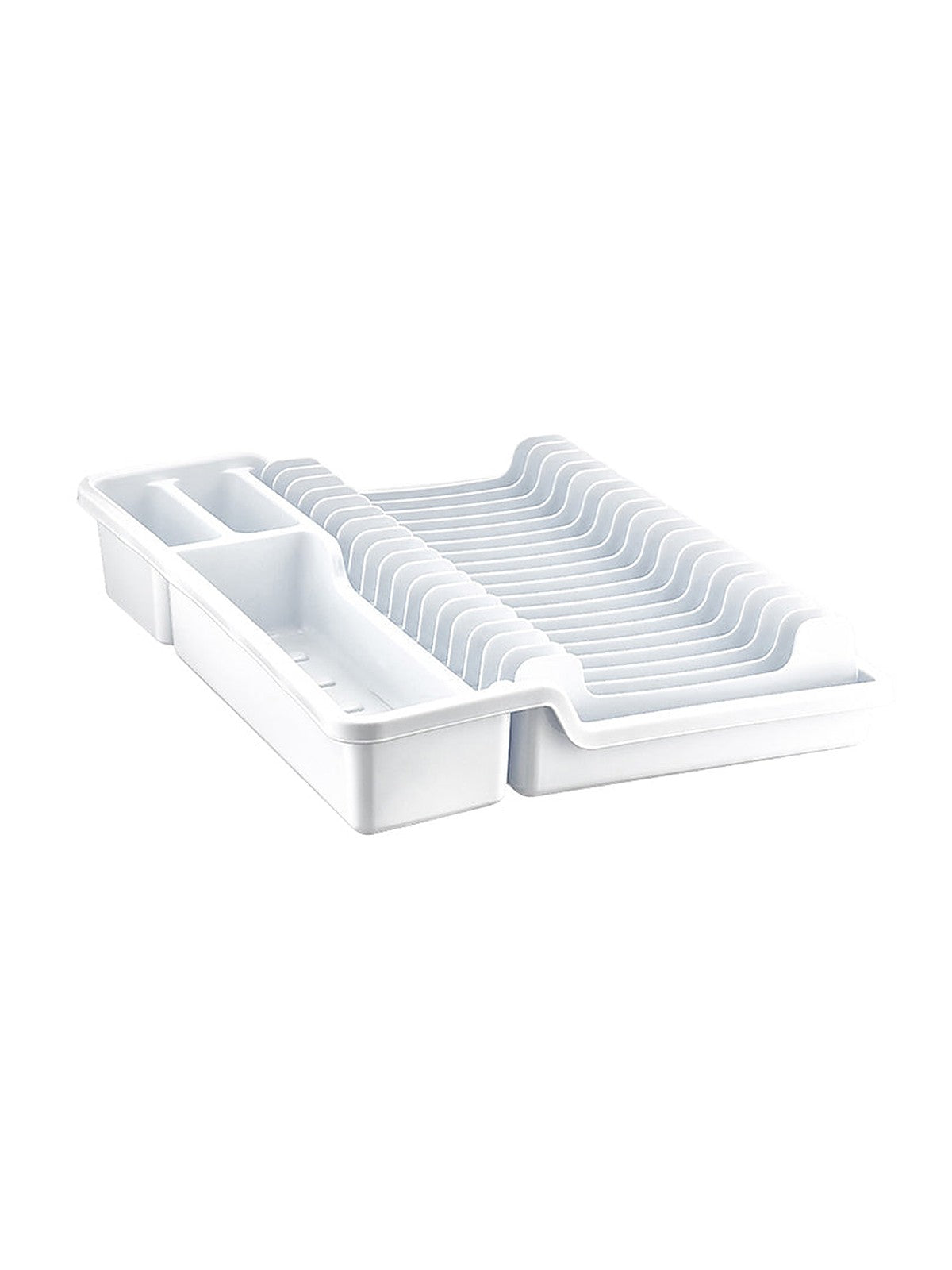 Ociekacz do naczyń plastikowy binio 35,5x30,7x6,7cm biały