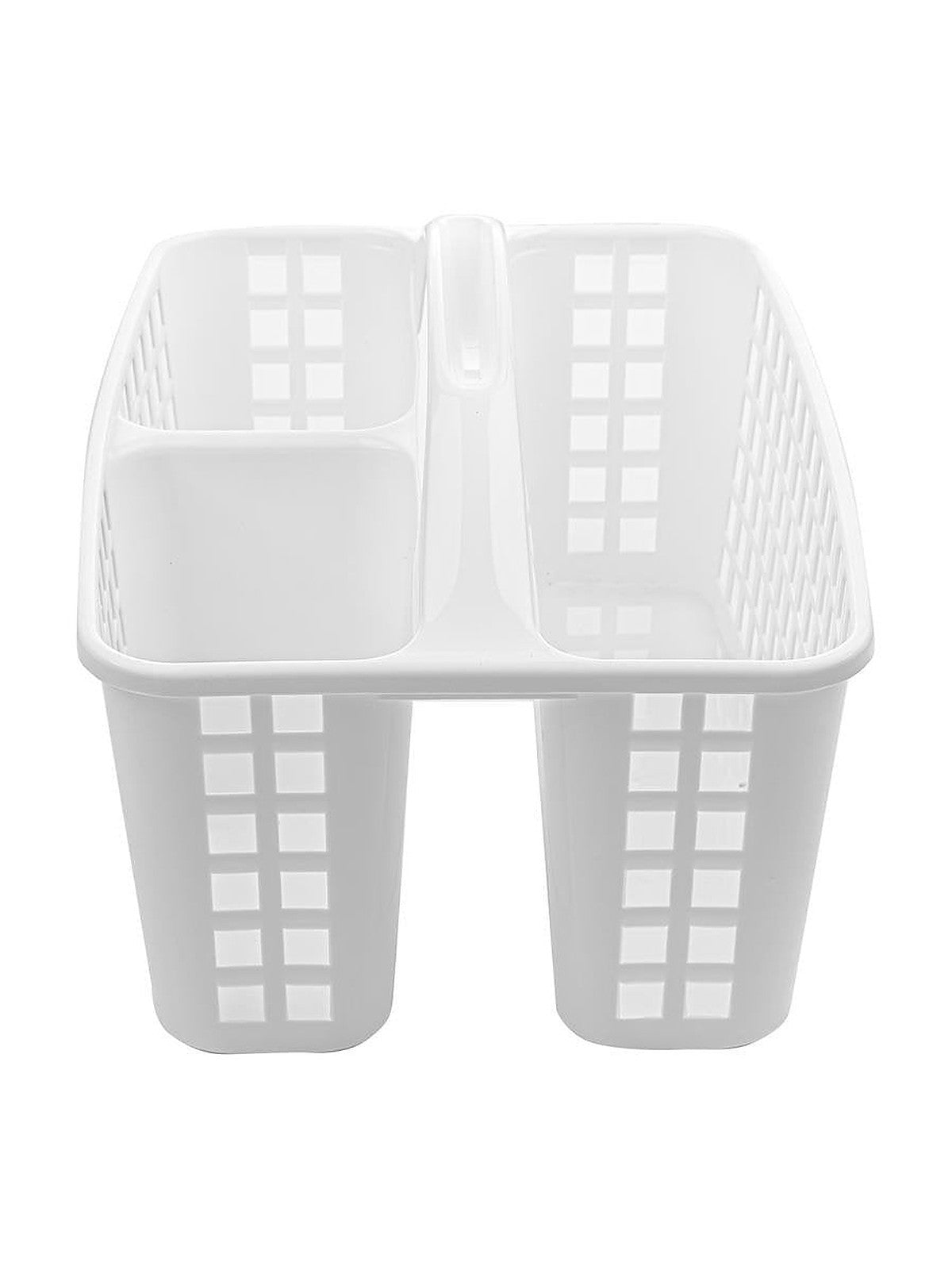 Organizer 3-komorowy z uchwytem /capri/ biały
