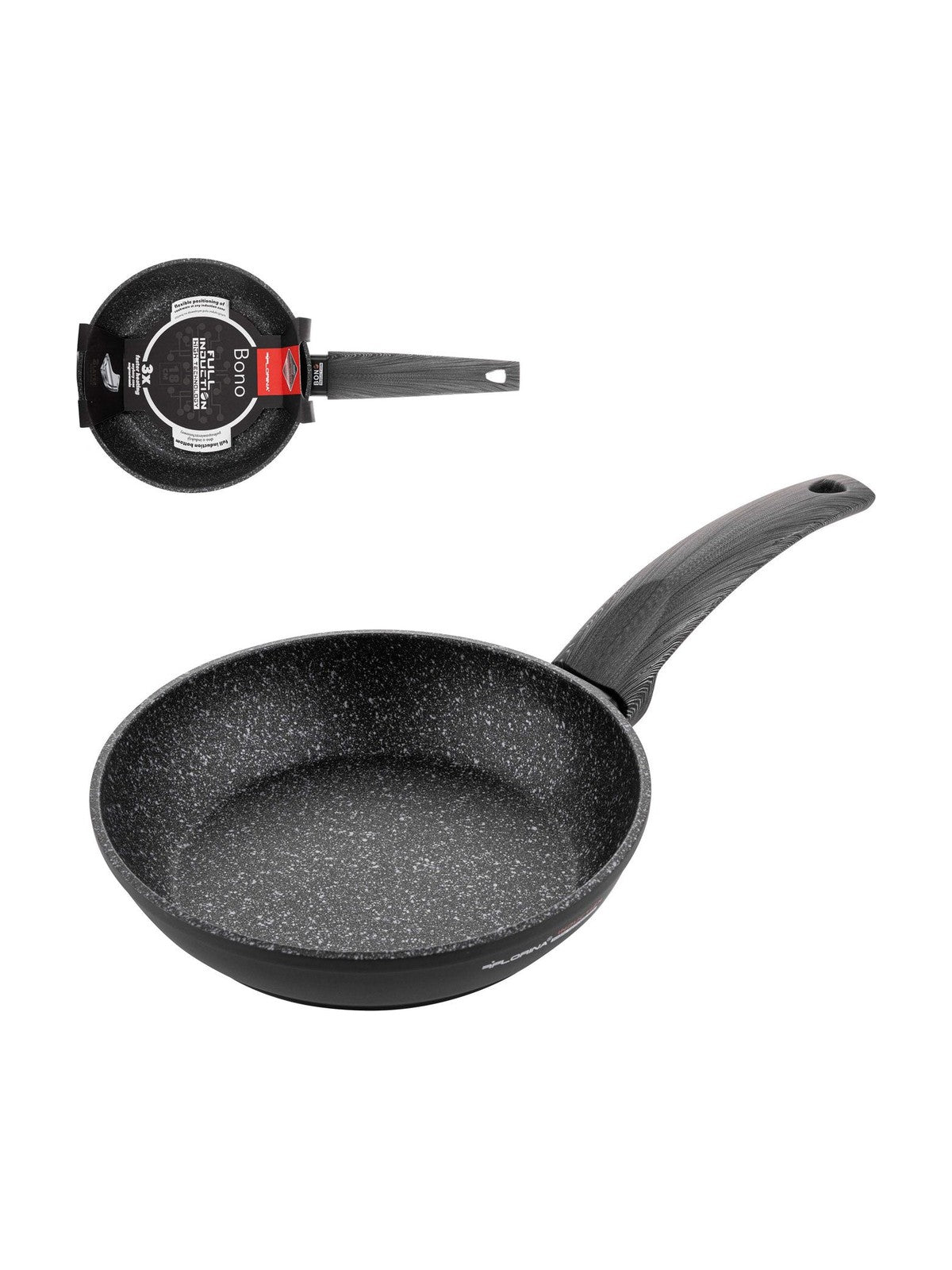 Patelnia aluminiowa bono 18cm