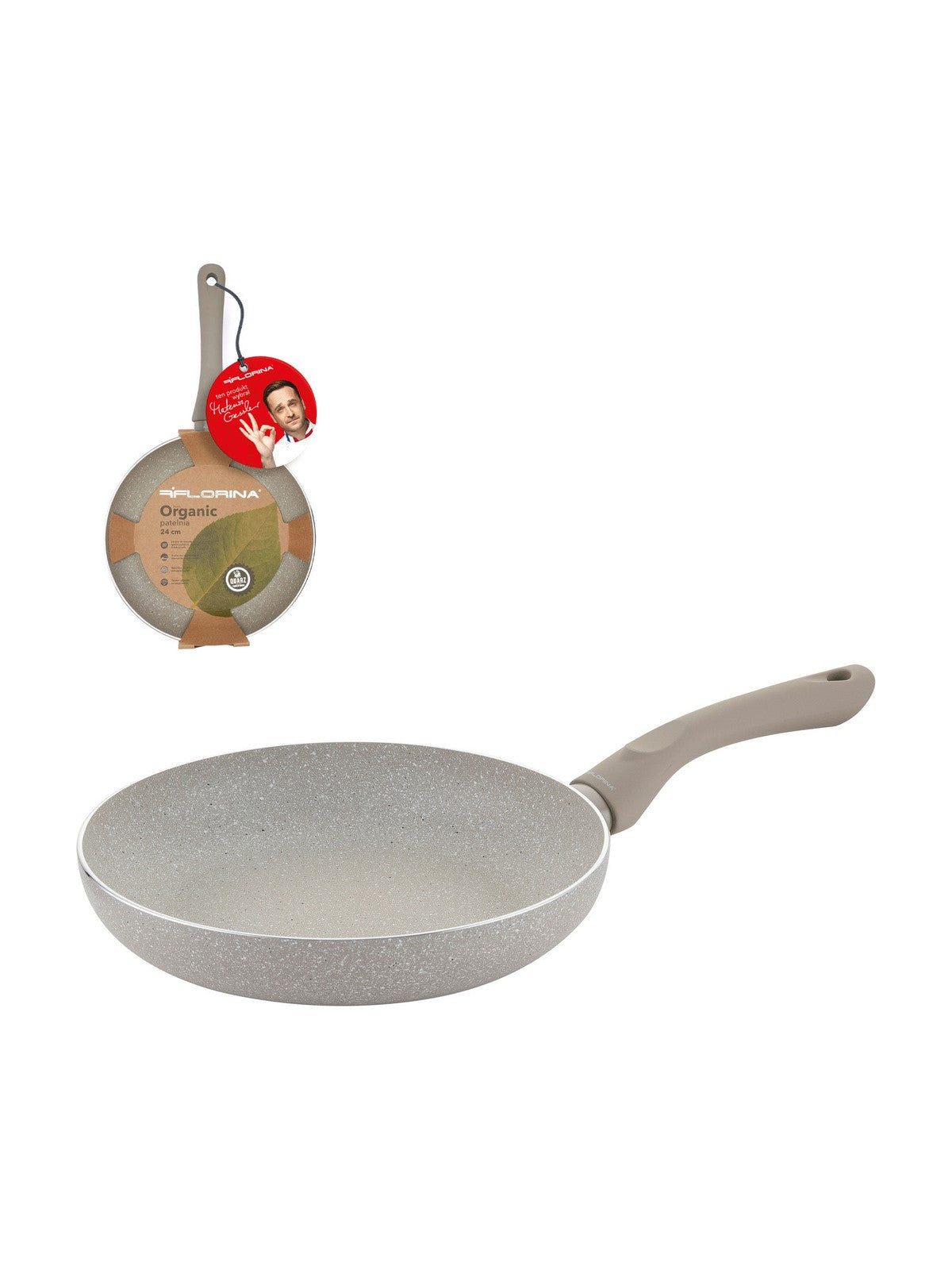 Patelnia aluminiowa sandy organic 20cm mg