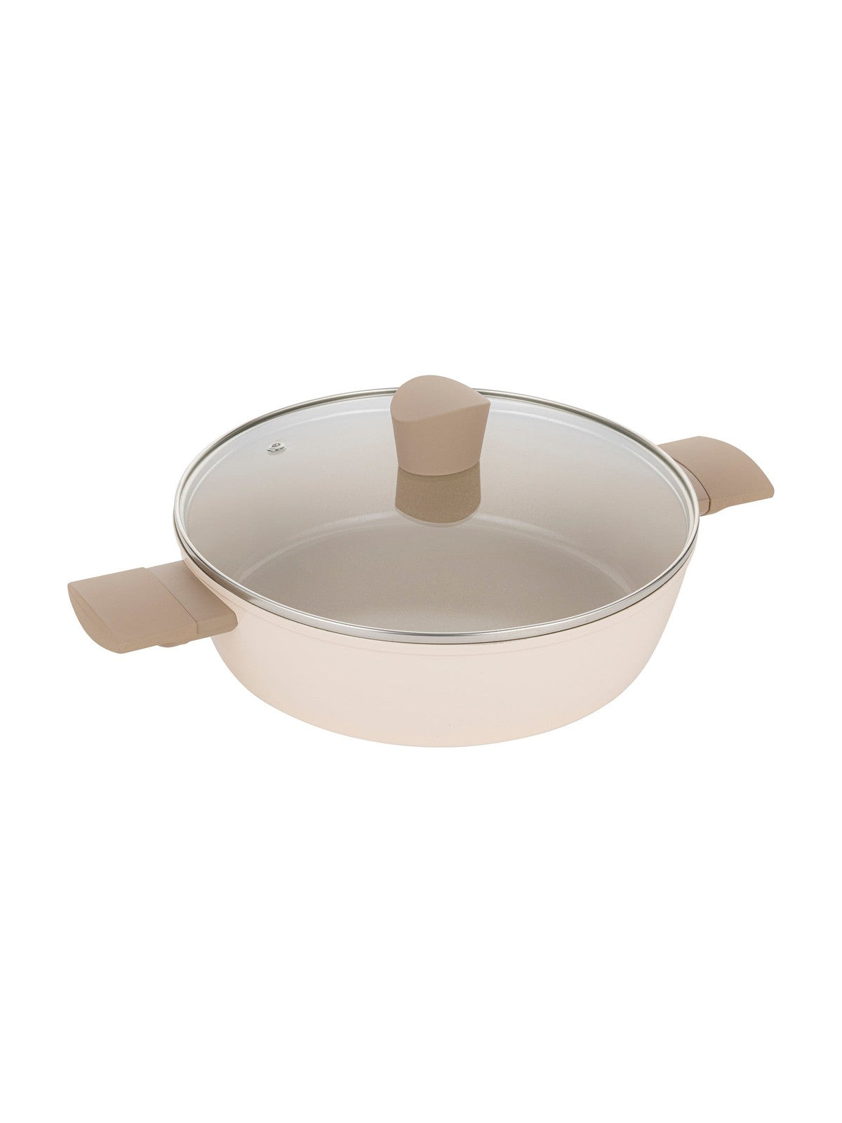 Patelnia głęboka aluminiowa Florina Mokka 28 cm 3,3 l