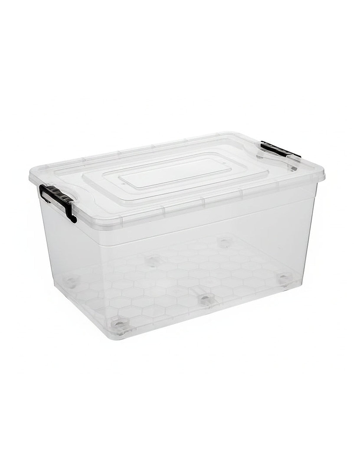 POJEMNIK DO PRZECHOWYWANIA PLASTIKOWY STRONG 60X40X30CM 50L NA KÓŁKACH