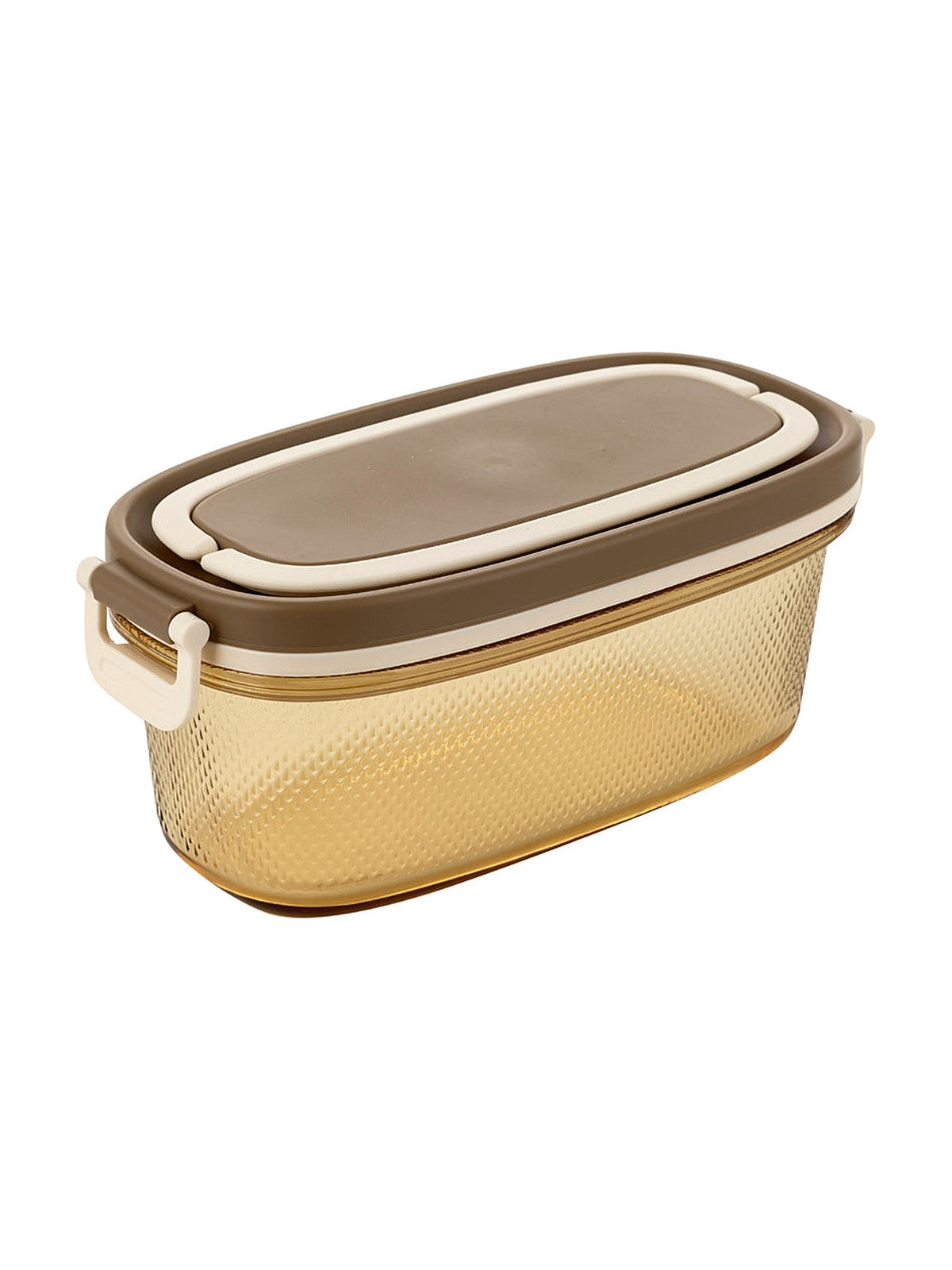 POJEMNIK DO ŻYWNOŚCI AMBER SZKLANY 950ML