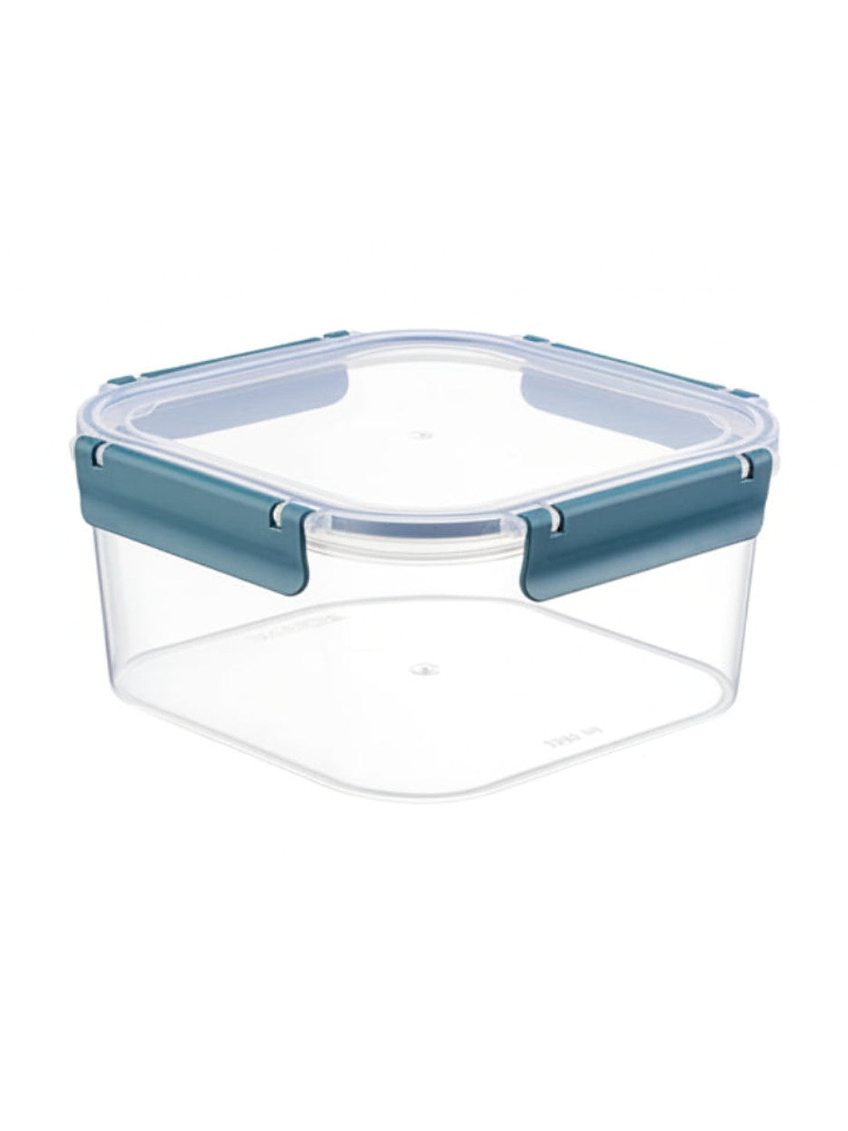 POJEMNIK DO ŻYWNOŚCI PLASTIKOWY KWADRATOWY CLIP GUARD 1,8L NIEBIESKI