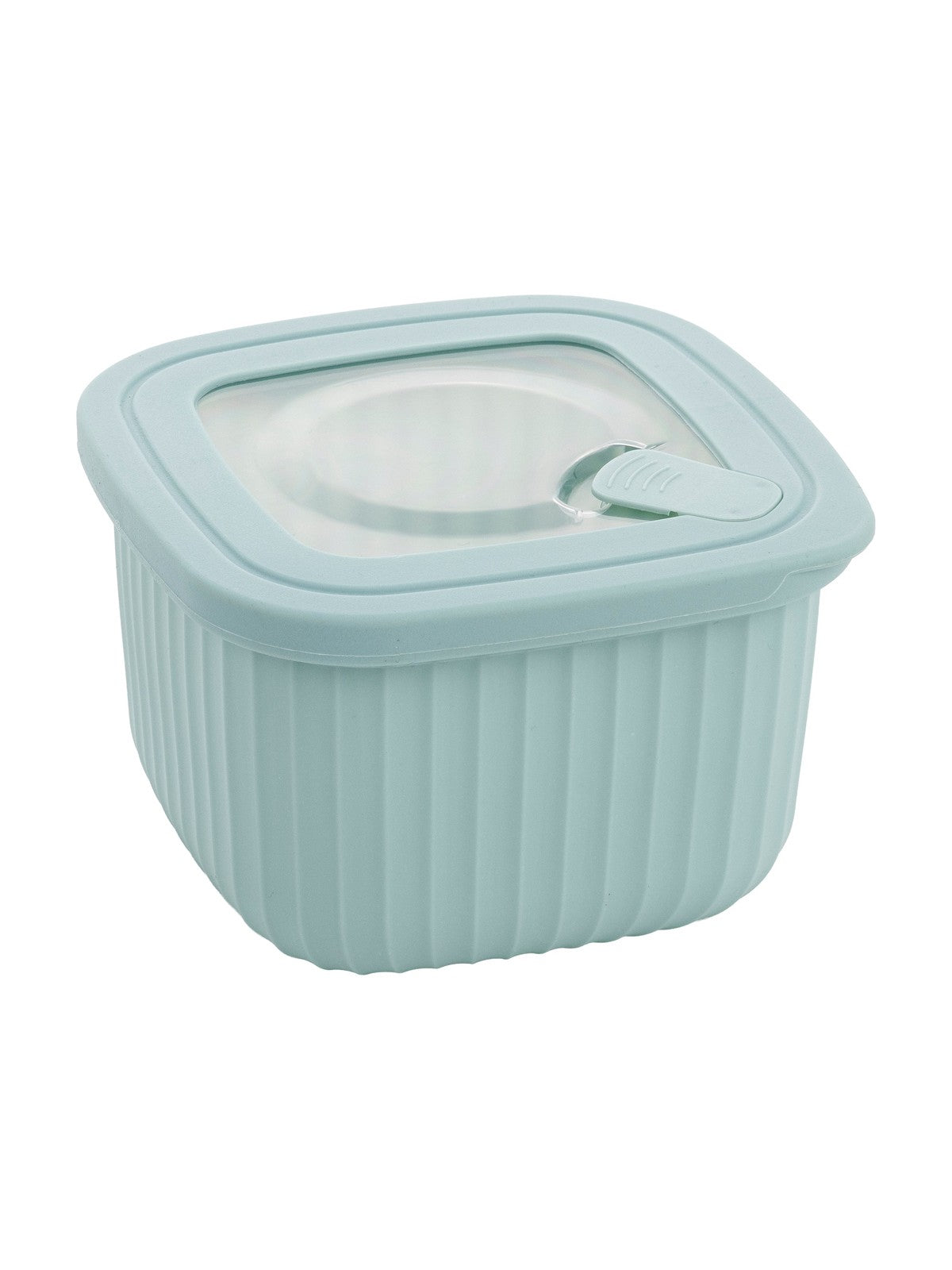 POJEMNIK PLASTIKOWY KWADRATOWY VINCENT 1,4L ZIELONY