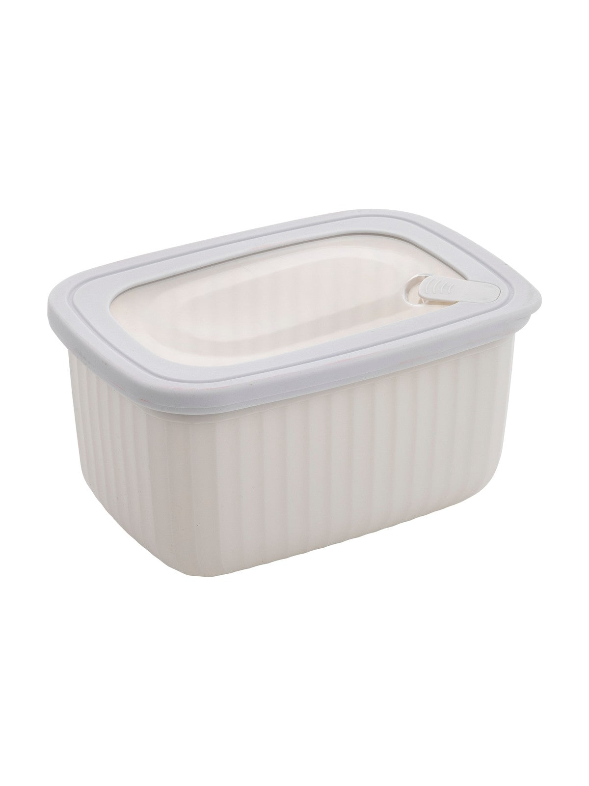 POJEMNIK PLASTIKOWY PROSTOKĄTNY VINCENT 1,4L SZARY