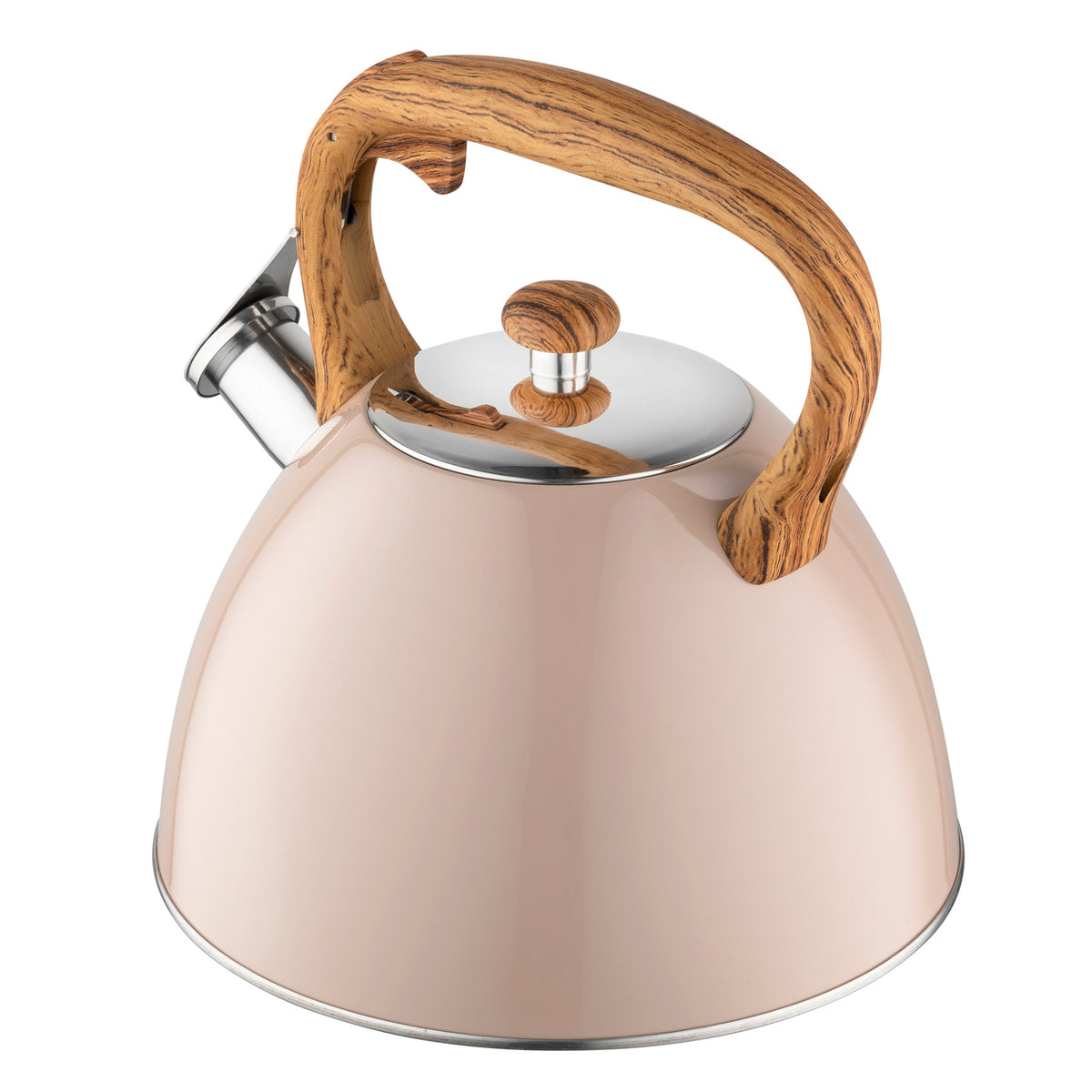Czajnik nierdzewny Florina Frank 2,5 l, brązowy